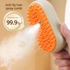 Anti Flying Hair Pet Spray Massage Comb For Cats Dogs Steam Grooming Depilation Tool Pet Grooming Supplies For Home Use