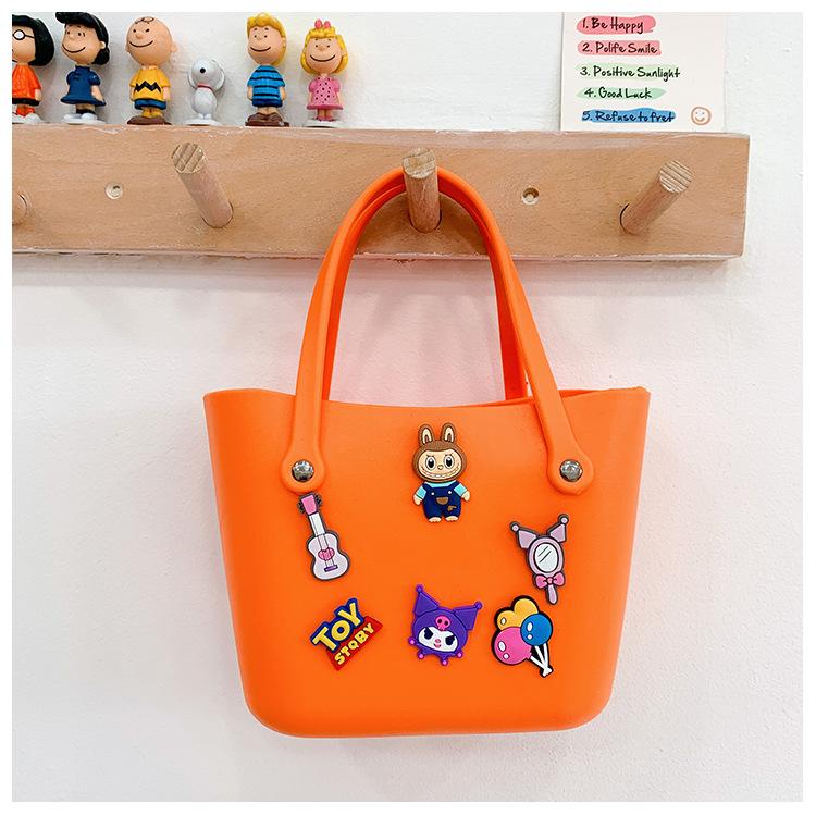 School Bag New Children's Handbag Girl Love Foreign Style Snack Bag Trendy Versatile Vegetable Basket Bag