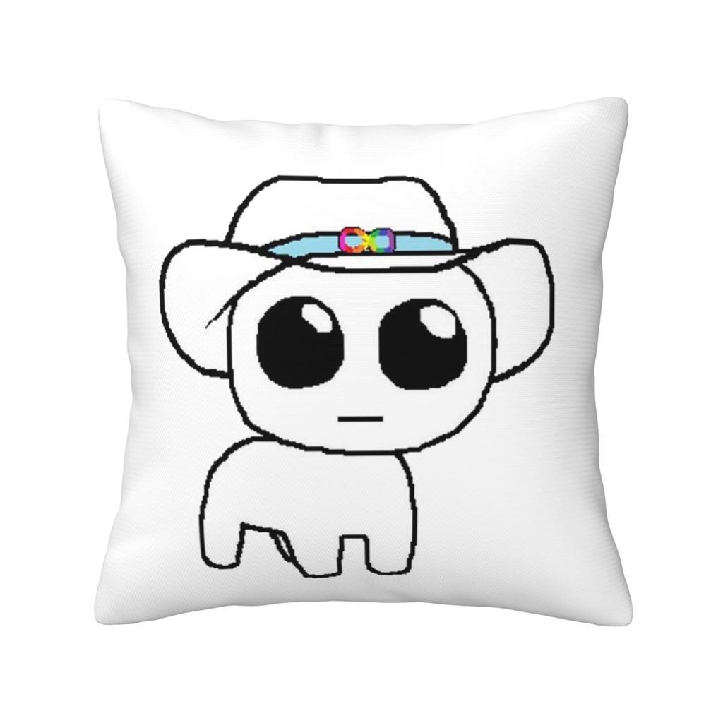 TBH Autism Creature Meme Yippee Square Pillowcase Pillow Cover Cushion Zip Decorative Comfort Throw Pillow for Home Car