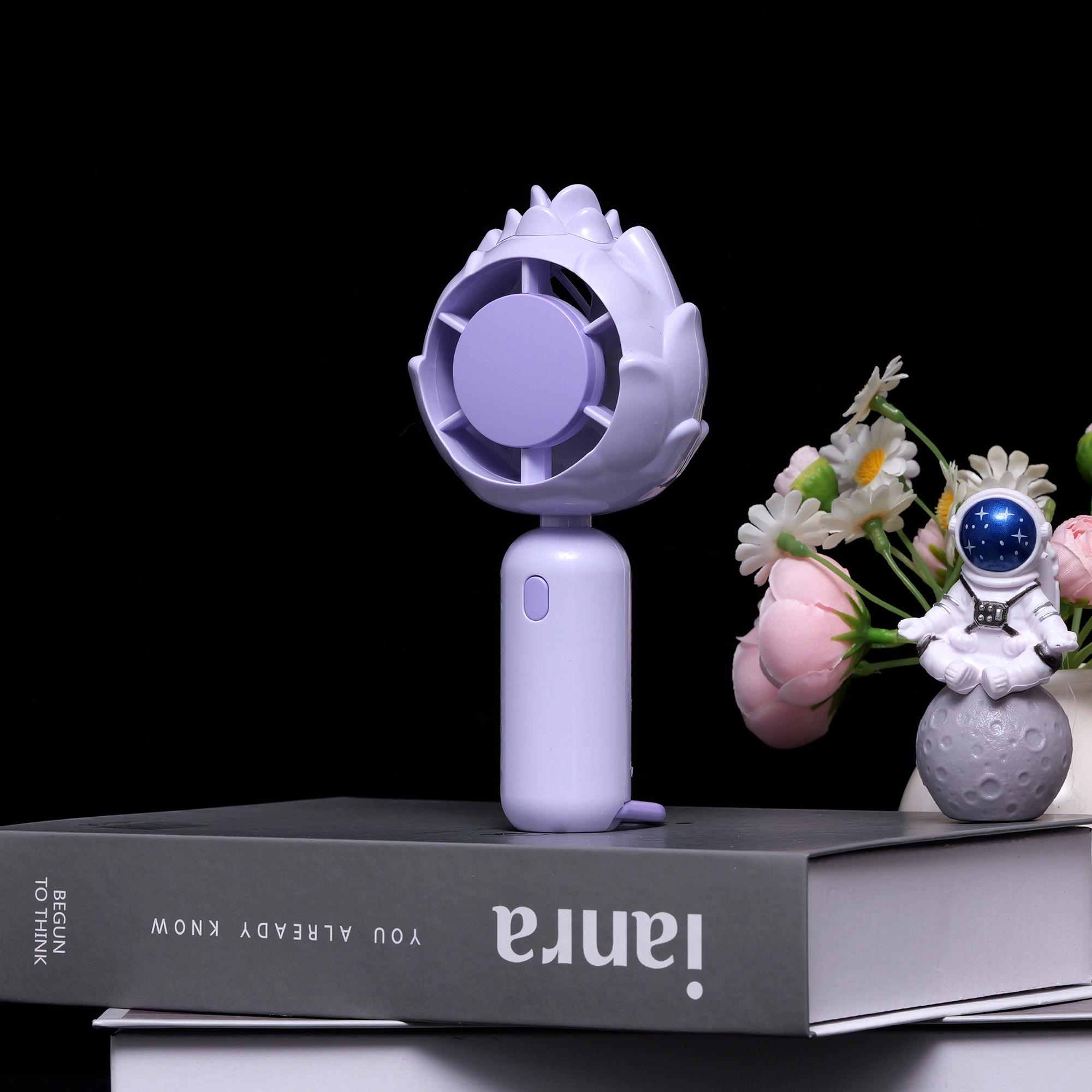 

Портативный ручной вентилятор с USB-зарядкой - Различные варианты цвета - Идеально подходит для офиса/улицы фиолетовый