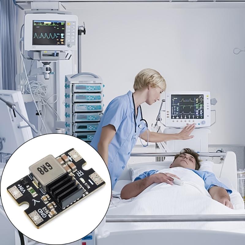 25V 8A Bucking Module Multiple 3.3V 5V 9V 12V Voltages Option Steps Down Converters Over Current Protections Compactly Size