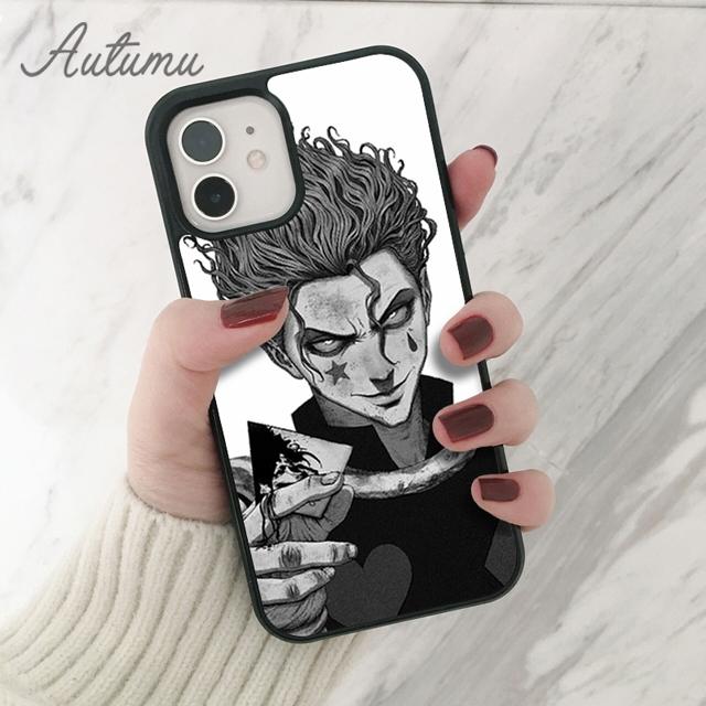 Hunter X Hunter Hisoka Anime Phone Case for iPhone 11 12 13 14 Pro Max Mini X XR XS SE 2020 6S 7 8 Plus Galaxy S21 S22 Shell