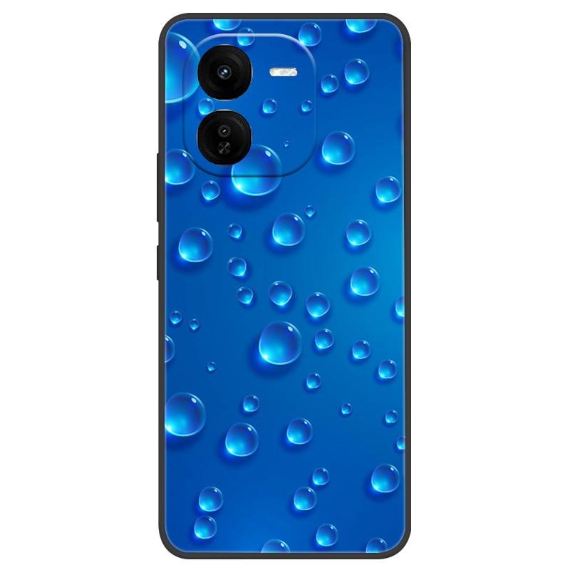 For Vivo IQOO Z9x Case Silicone Luxury Space Soft Bumper for Vivo IQOO Z9 Turbo Phone Cover TPU Funda For IQOOZ9 Turbo Fashion