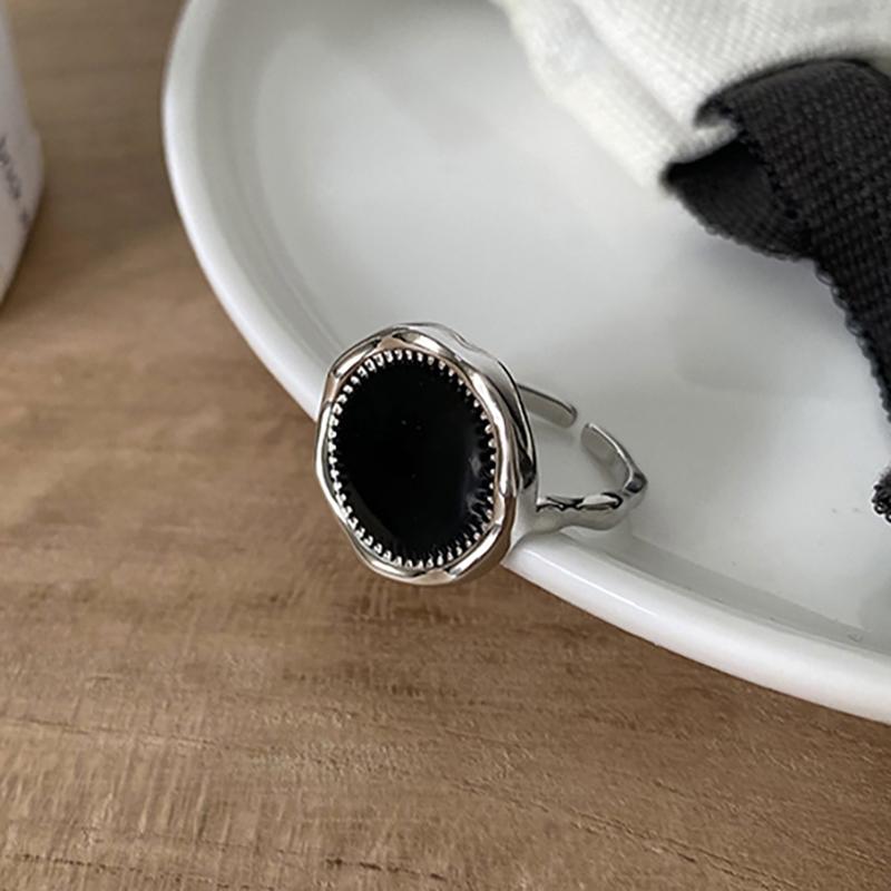 

Foxanry новые модные кольца на палец креативные нерегулярные геометрические украшения ручной работы на день рождения, подарок для женщин 17mm серебряный