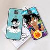 Black Case for Xiaomi Poco X6 X4 M5 M6 F5 F6 C65 C55 C50 C51 C40 Pro Redmi 14C A3X 13C 12C 11T 10A 9C Note 7 6 8A Plus W-87 Dragon Ball Little Goku