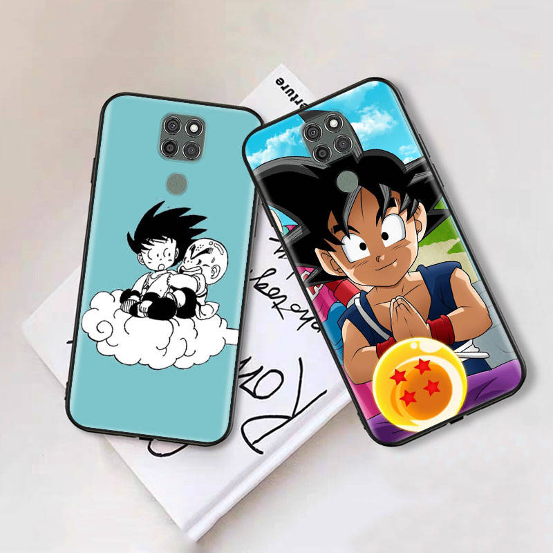 Black Case for Xiaomi Poco X6 X4 M5 M6 F5 F6 C65 C55 C50 C51 C40 Pro Redmi 14C A3X 13C 12C 11T 10A 9C Note 7 6 8A Plus W-87 Dragon Ball Little Goku