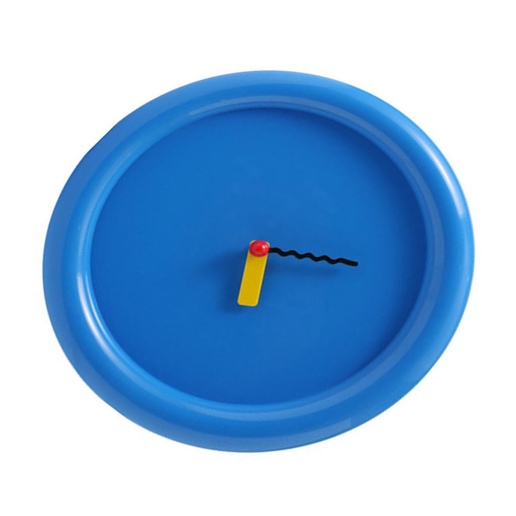 Decorative Bubble Clock with Creamy Aesthetic for Living Room Bedroom or Office Quiet Movement Wall Table Clock Decors