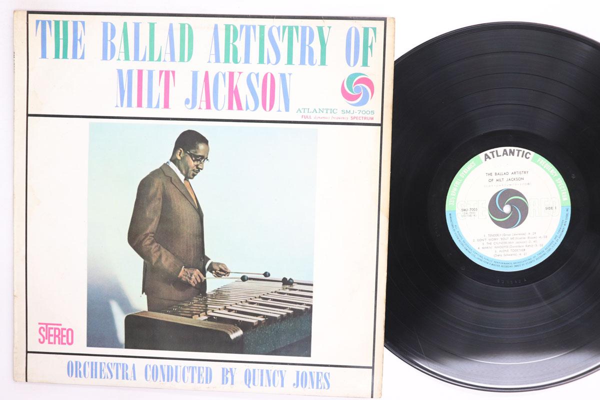 Виниловая пластинка MILT JACKSON Ballad Artistry Of Milt Jackson SMJ7005 ATLANTIC 1960 Япония Джаз Б/у