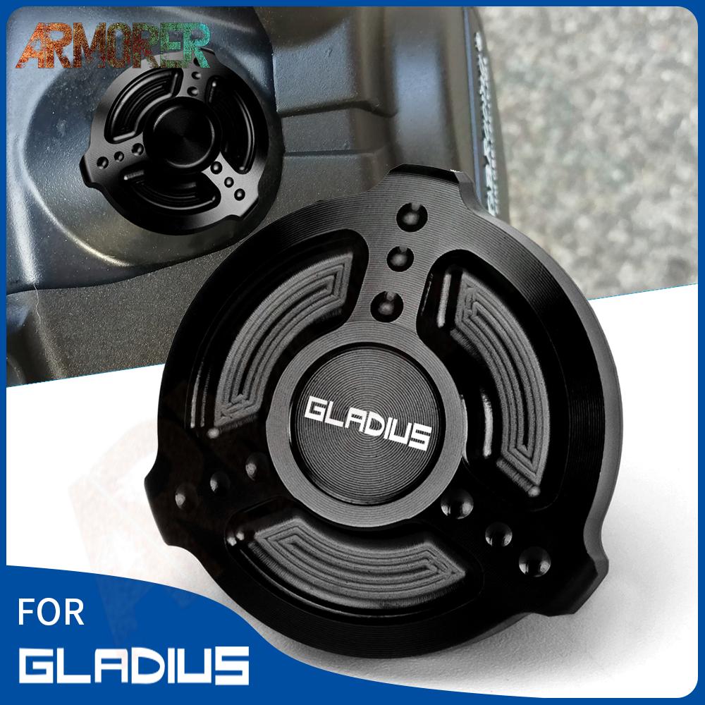 

Аксессуары для мотоциклов для SUZUKI GLADIUS 400 GLADIUS400, алюминиевый двигатель с ЧПУ, магнитная пробка для слива масла, крышка заливной горловины