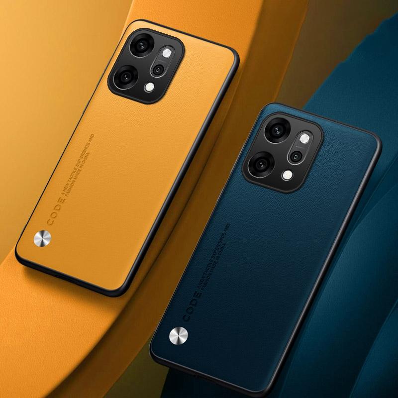 Luxury PU Leather Case For OPPO Reno 14 Pro 5G Back Cover Matte Silicone Full Protection Phone Case For OPPO Reno14 Pro 14Pro