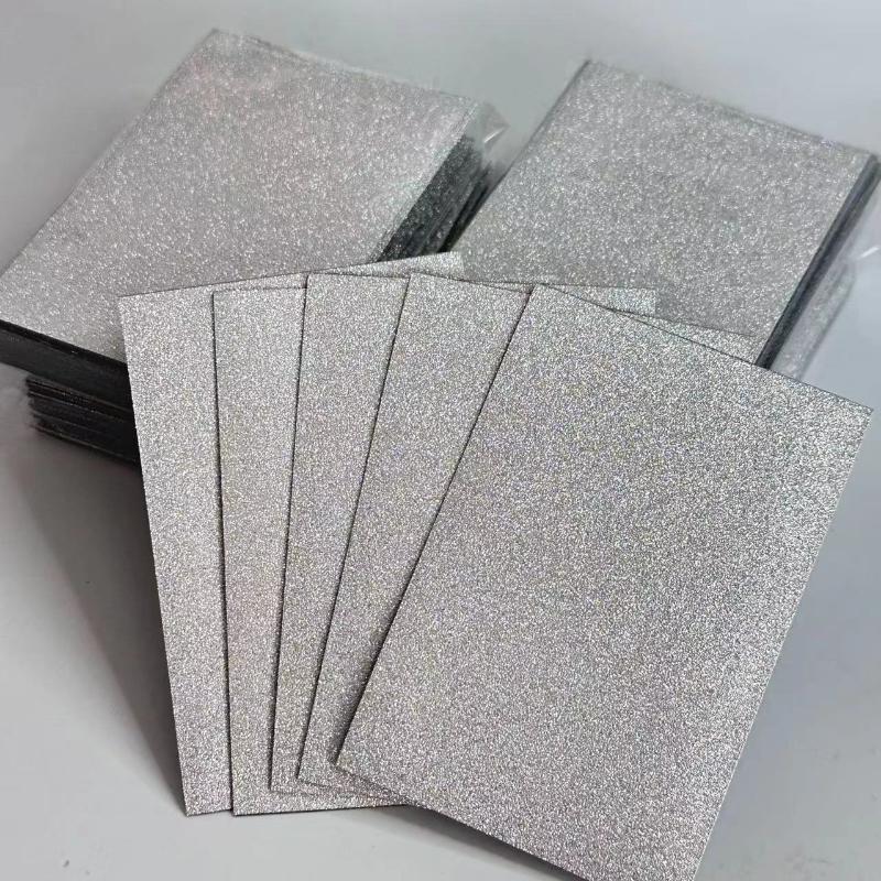 Clear Kpop Photocard Sleeves 50Pcs Blank PVC Card Protectors for Album Card Collection Storage Use