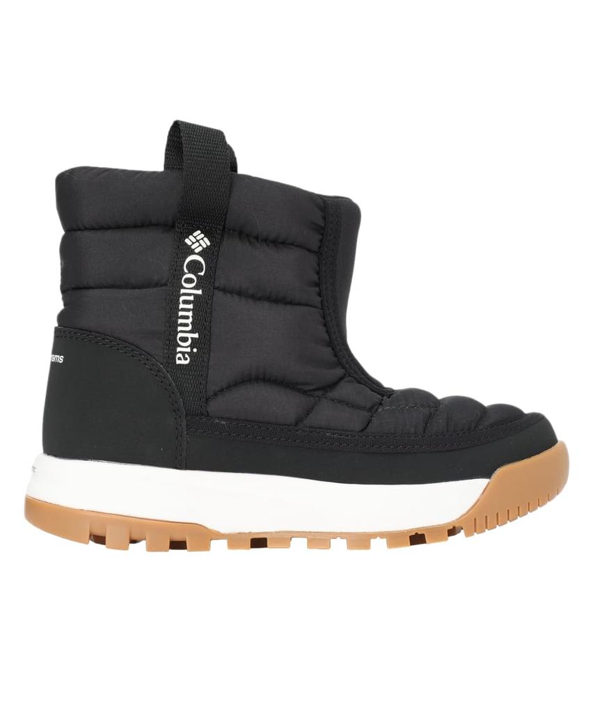 Columbia Youth Snowtrot Mid Boots Size Sea Salt BY2238, Kids' 22.0cm, Black,