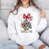 Disney Tour Mickey Friends Minnie Head Print Women's Hoodie Casual Sports Fall/Winter Sweater Loose Top Personalized Clothing