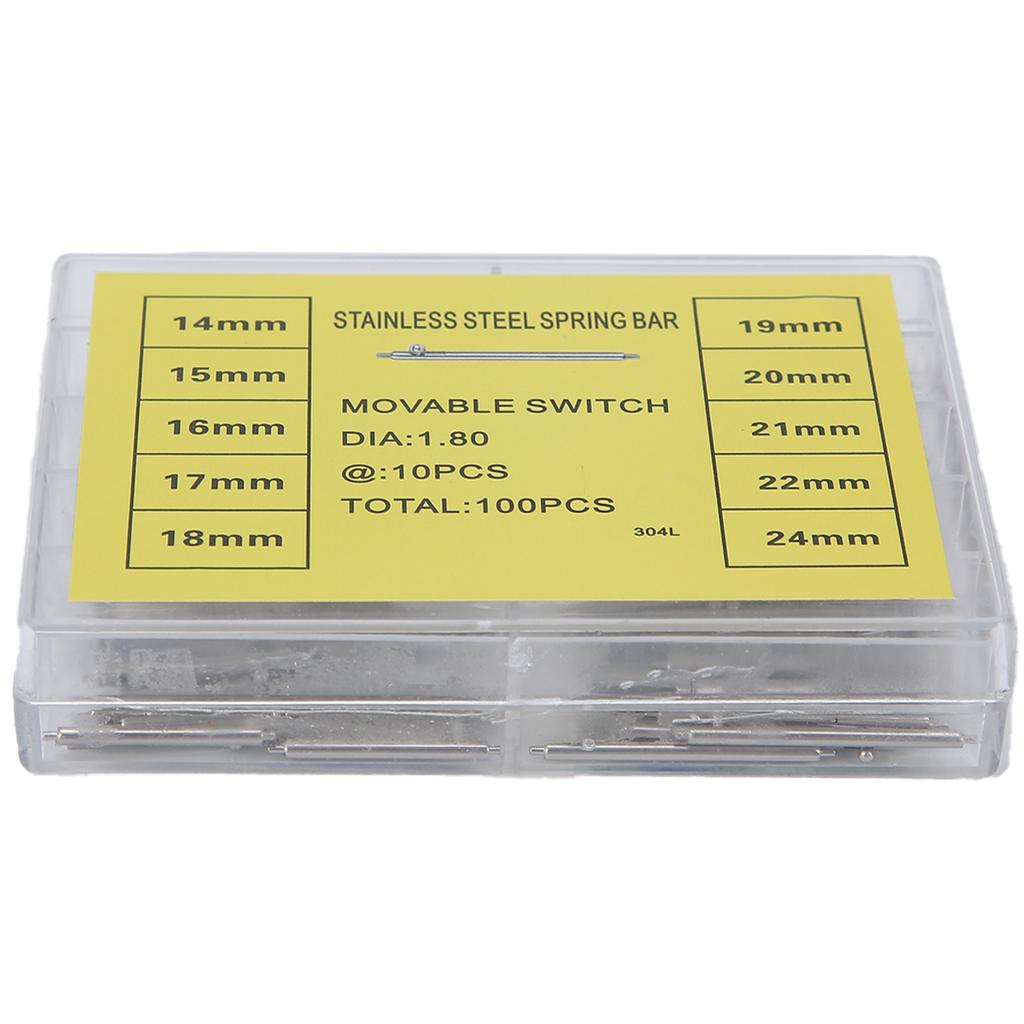 1.8mm   0.07in Thickness Quick Release Spring Bars Strap Link Pins Watch Repair Tool