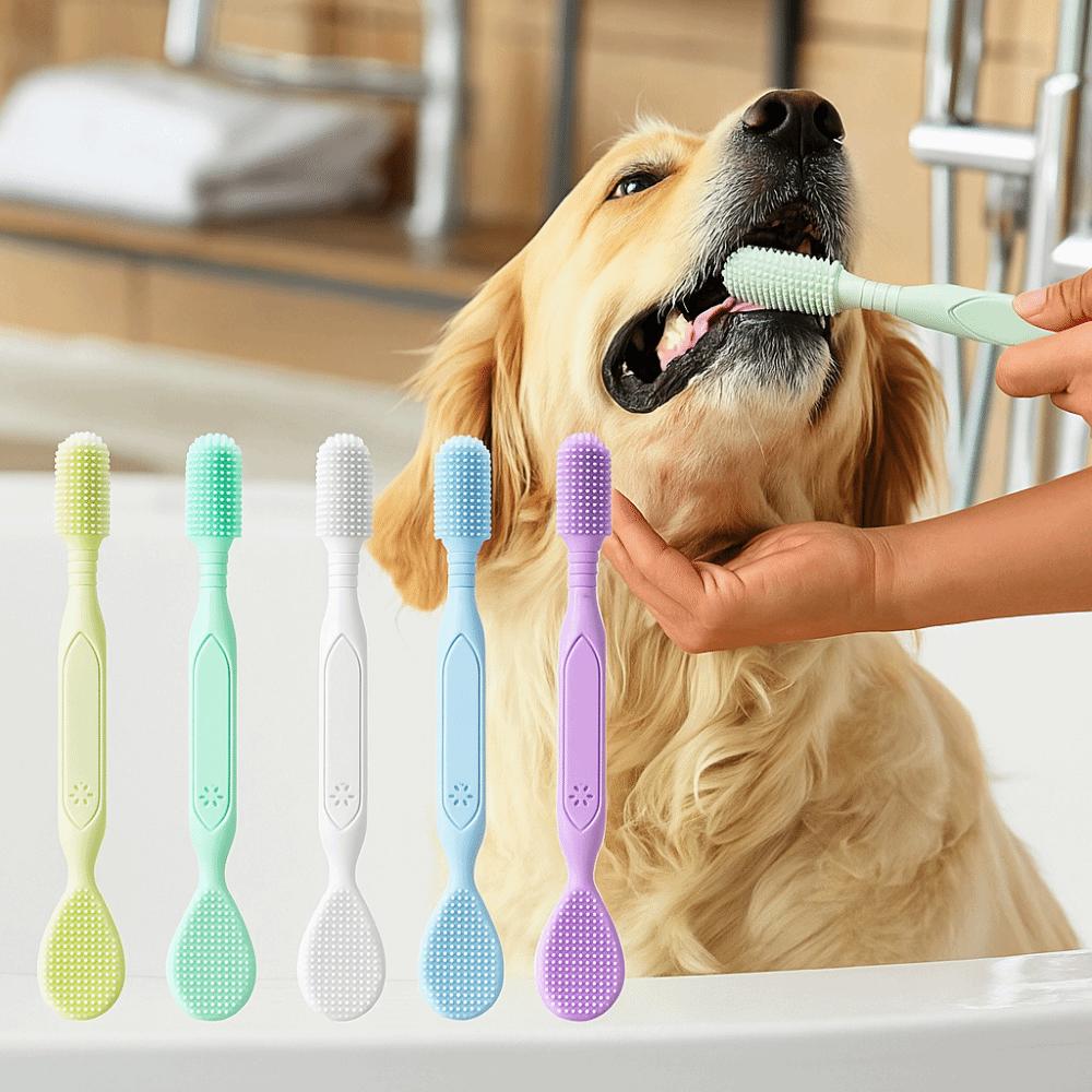 Gentle Pet Teeth Cleaning Brush Durable Cat Toothbrushes Pet Accessories Dog Toothbrush Teeth Care