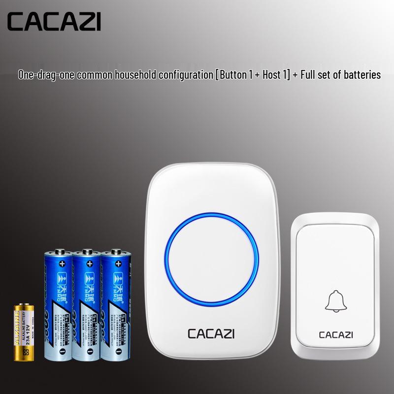 Smart Waterproof Cordless Doorbell with One-to-One Battery Powered DC Model