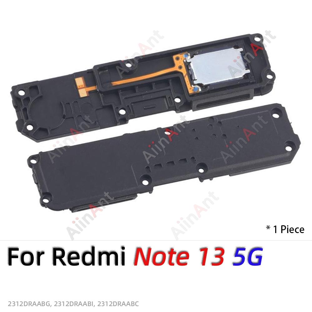 Bottom Loud Speaker Loudspeaker Sound Buzzer Ringer Flex Cable For Xiaomi Redmi Note 13 14 13C 13R 14C 14R Pro Plus 4G 5G