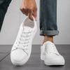 Summer Men's New Breathable White Shoes Men's Trendy And Versatile Thick Soled Sports Shoes Casual Shoes Board Shoes Running