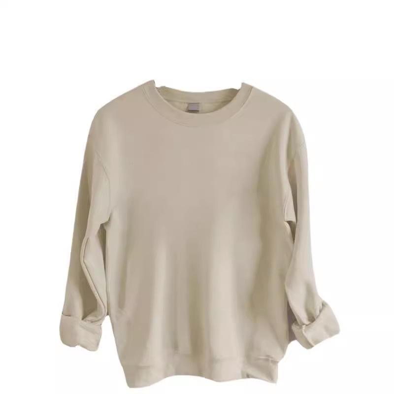 TEMU Autumn/Winter European & American Style Round Neck Custom Print Sweatshirt Available Now