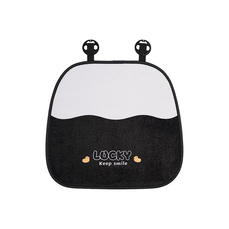 

Winter Plush Car Seat Cushion: Warm, Thick, Cute Cartoon Design, Universal Fit for Ladies