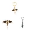 Dragon Emblem Schlüsselanhänger Metallabzeichen Mit Einzigartigem Stil Für Fans Der Vierten Flügel Serie