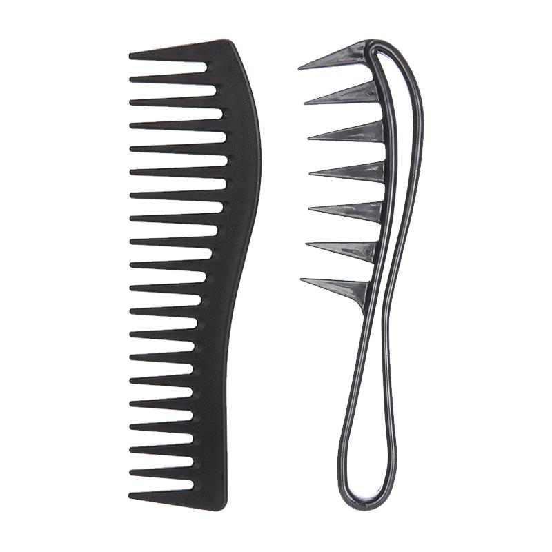 Wide-toothed Curly Hair Comb, Hair Salon Hollow Comb, Styling Tool, Hairdresser Accessories
