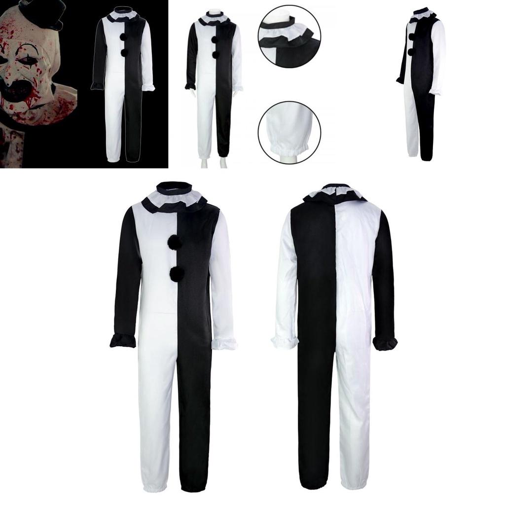 Blood-soaked Halloween Terrifier Cosplay Clown Costume Comfortable And Durable