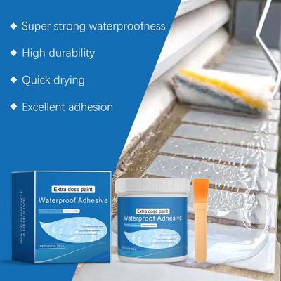 Waterproof Coating Anti-Leakage Agent Indoor & Outdoor Coating Multi-Purpose Super Strong Leak Repair Accessories For Roofs