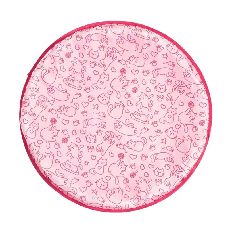 

Durability Cats Enrichment Cave With Scratching Surfaces and Privacy Cover For Anxieties Relief And Mental Wellness розовый