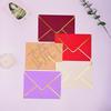 A7 Self-Adhesive Gold Stamped Western Style Business Invitation Cards & Envelopes