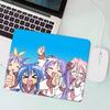 Lucky Star Konata Izumi Kleines Gaming-Mauspad XS-Mauspad Desktop-Dekoration Büro-Schreibtischmatte Teppich für PC-Gamer Rutschfester Gummi