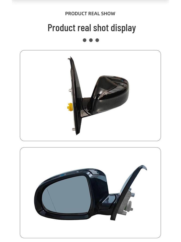 BMW X5 F15 Rearview Mirror Shell with Reflector and Light (2013-2018)