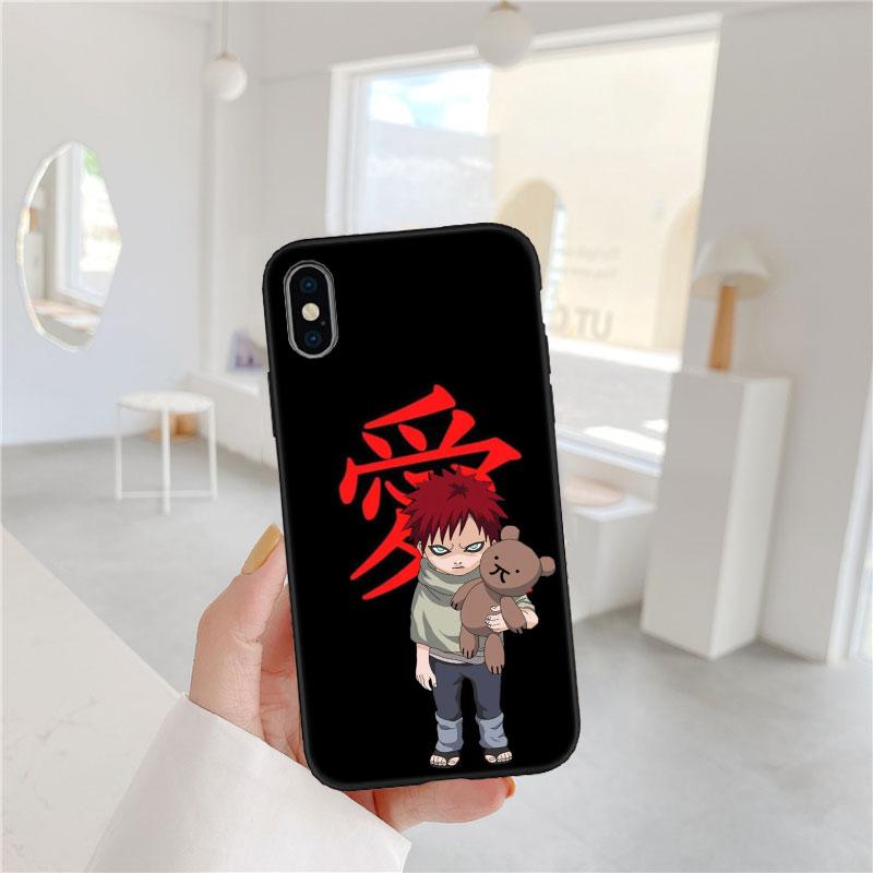 PP45 NARUTO Soft Shell Phone Case for iPhone SE X XS XR 11 16E 17 Pro Max Air 8 7 6 6s Plus