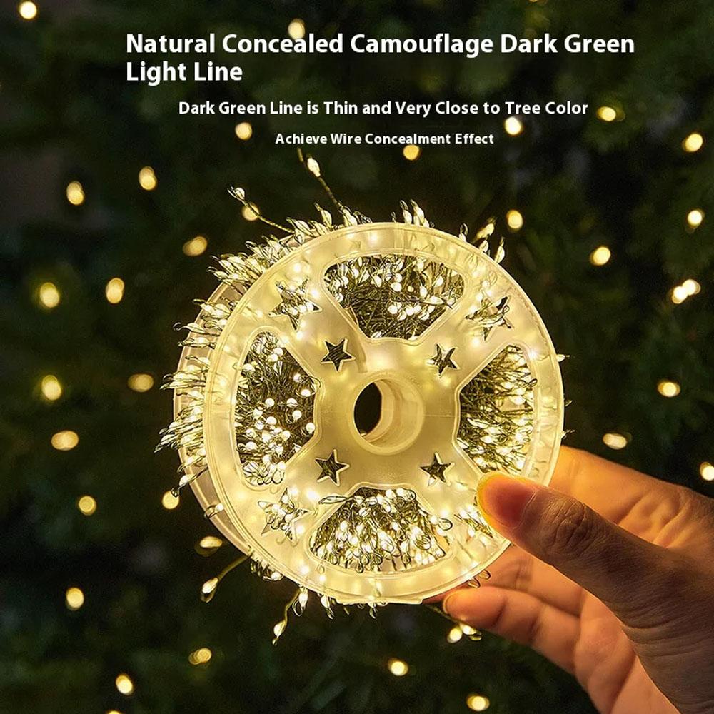 Atmosphere Night Light Strip Christmas Wedding Decoration String Light Green Copper Wire Christmas Decoration Light Remote Control