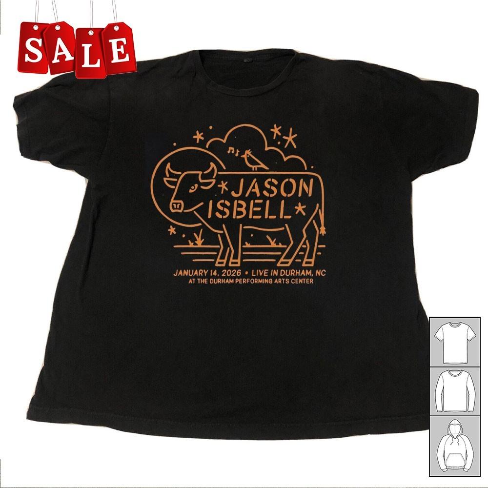 New Jason Isbell Durham 2026 Gift For Fans Unisex S-5XL Shirt UK164 Unisex T-Shirt XXXL