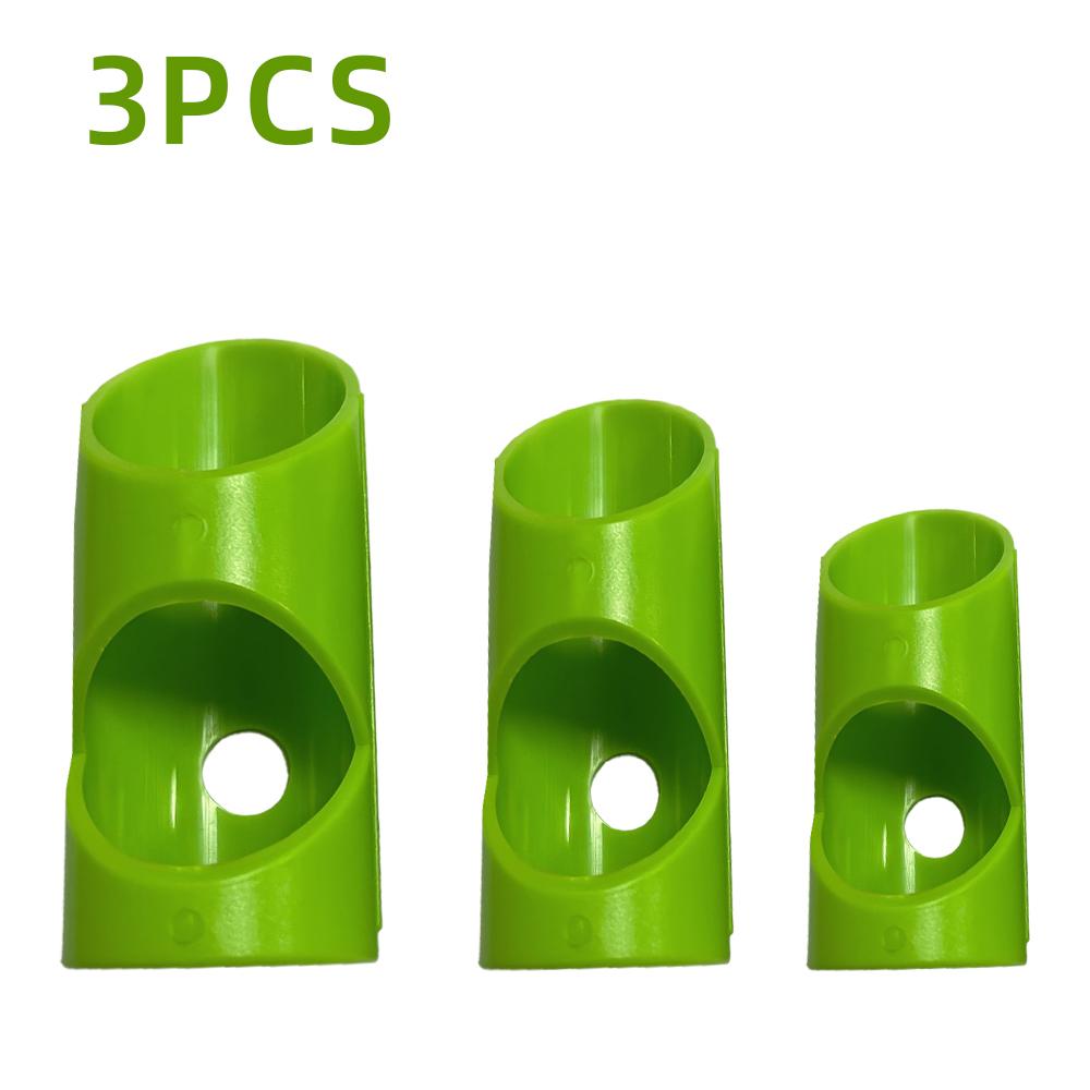 3Pcs Foam Pipe Cutter Tool Plastic Foam Pipe Insulation Cutting Guide Fixture Clamp for Homes Commercial Industries Supplies