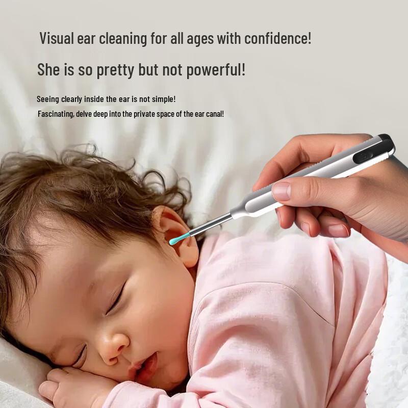 Smart HD Visible Ear Pick Endoscope