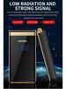 Cross-border M2-C Flip Phone for Seniors - Dual Screen, Large Font & Buttons, Long Standby, Multilingual