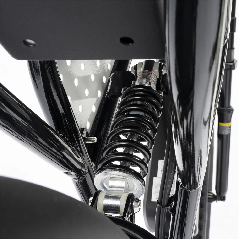 YVY C20Lite Off-Road & Mountain Adult Electric Bicycle 1000W 48V15Ah Pedelec, Front Fork Suspension, 20" Fat Tire E-Bike for Outdoor Adventure