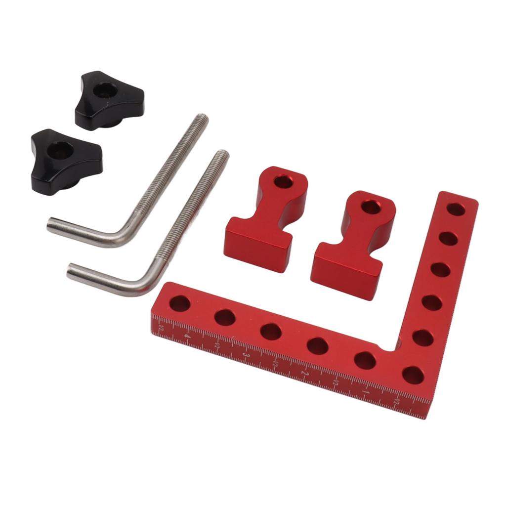90 Degree Positioning Squares Aluminum Alloy Woodworking Right Angle Corner Clamping Square Tool for Picture Frame Box