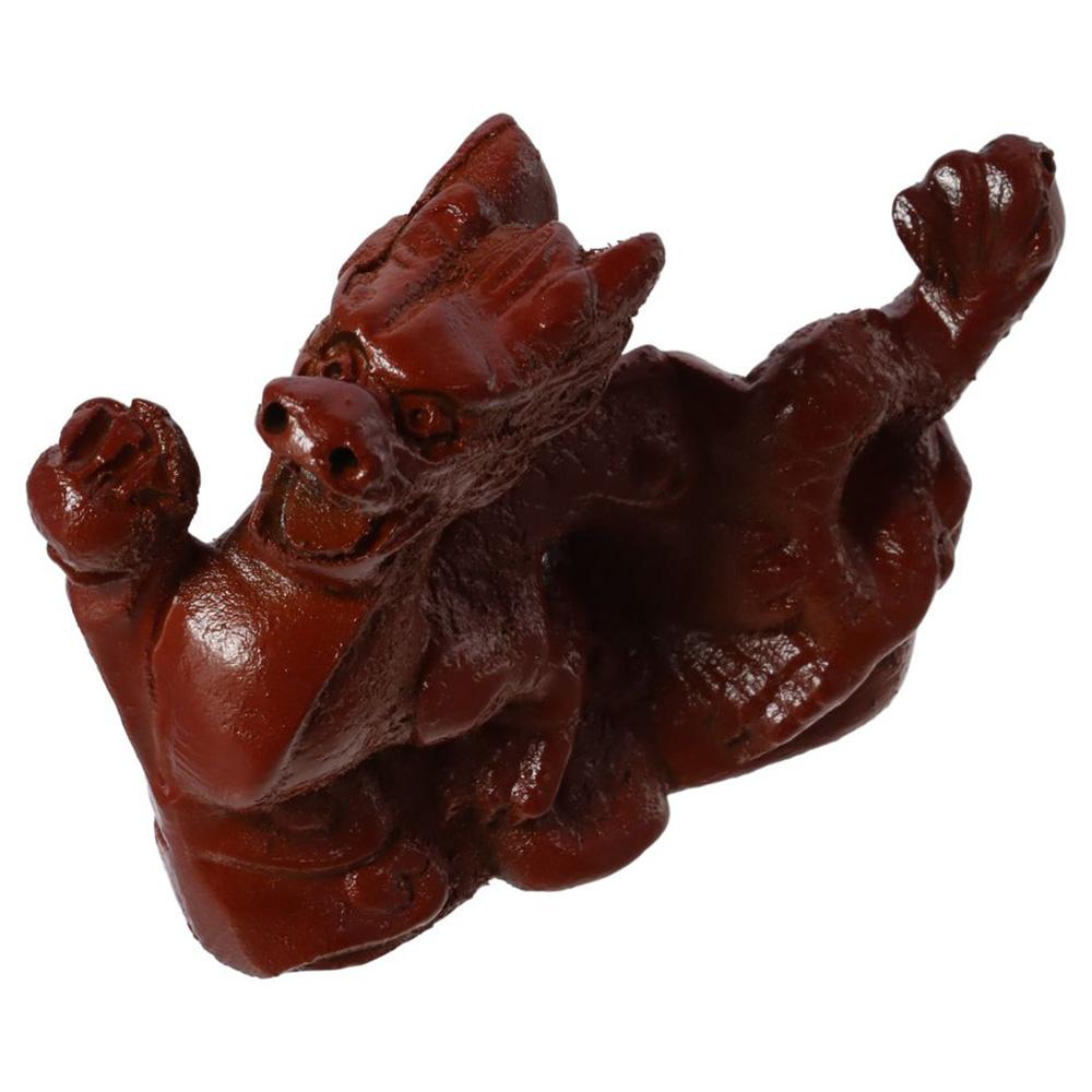 Tre Dragefigurer Små Kinesiske Drage Bordpynt Zodiak Drage Gave Kontor Hjem