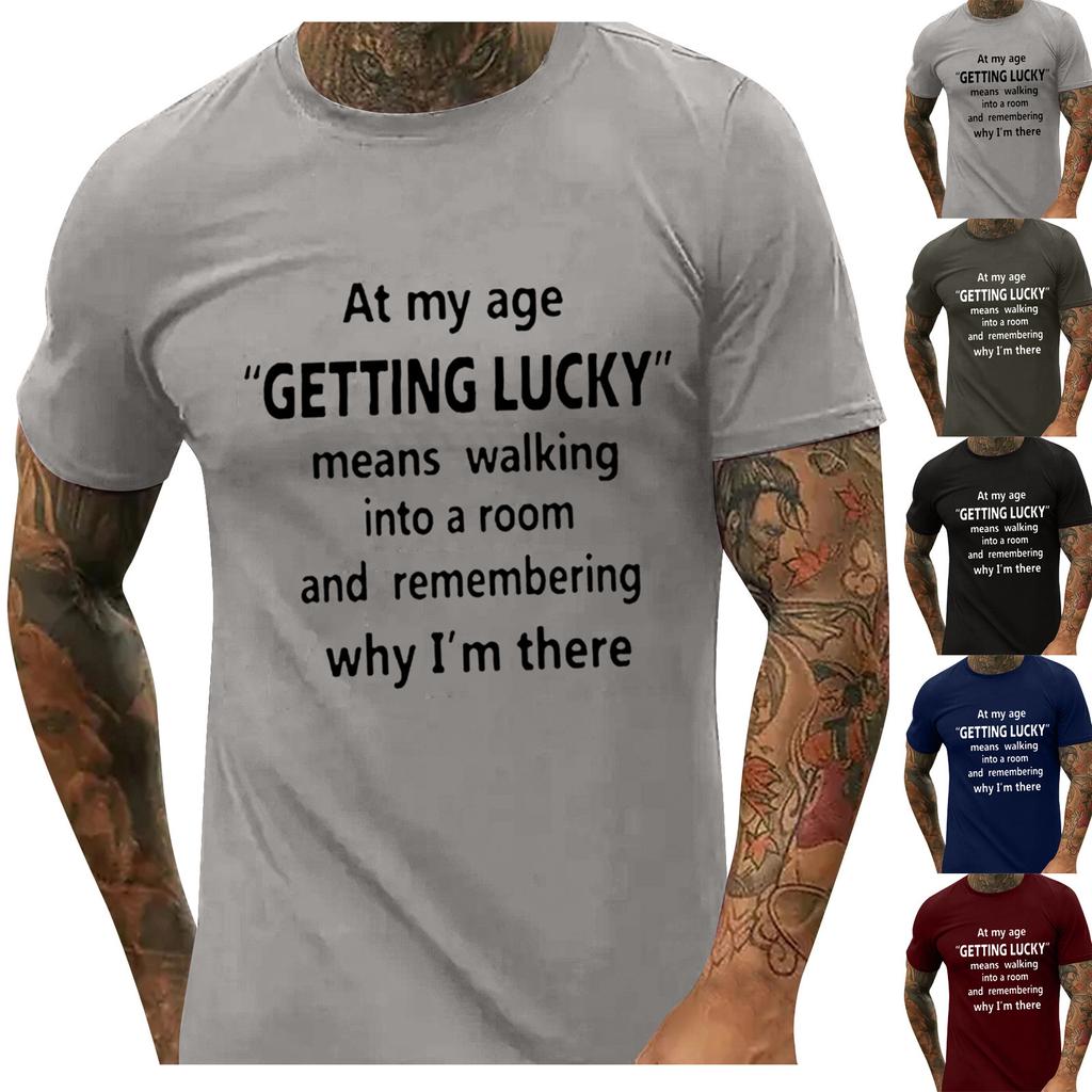 Pánská trička Trička Grafický Text Pool 3D tisk Street Neformální Krátký rukáv Tištěné oblečení Základní