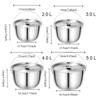 316 Stainless Steel Oil Strainer Tank with Filter Mesh Grease Container Mixing Bowl  Restaurant
