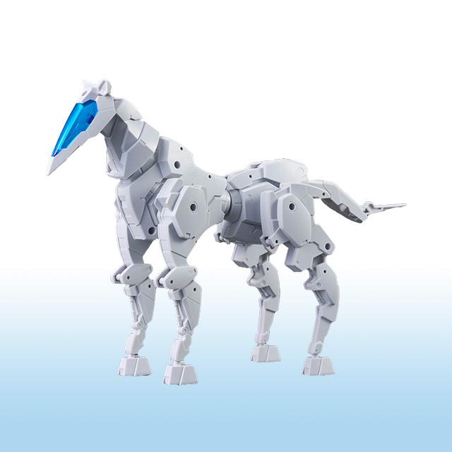 [Bandai] 30MM Exa Vehicle (Horse Mecha Ver.) [White] Plastic Model Kit