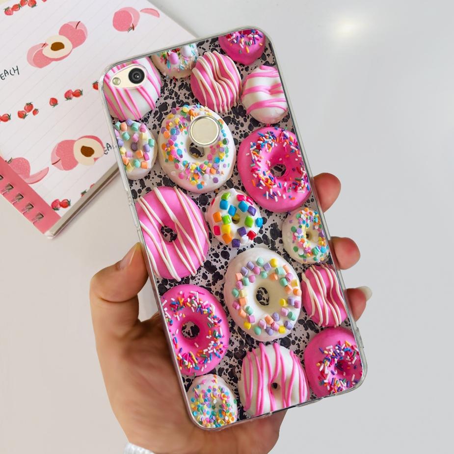 For Huawei P8 Lite 2017 Case Honor 8 Lite Popular Flowers Cartoon Cover Soft Silicone Phone Cases For Huawei P9 Lite 2017 Bumper