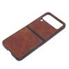 Klappbildschirm Handyhülle Leder Klappbildschirm Handyhülle Schutz für Samsung Galaxy Z FLIP 4