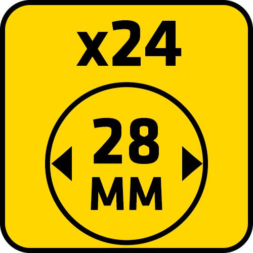 Self-adhesive felt pads, gray, 106 pcs.