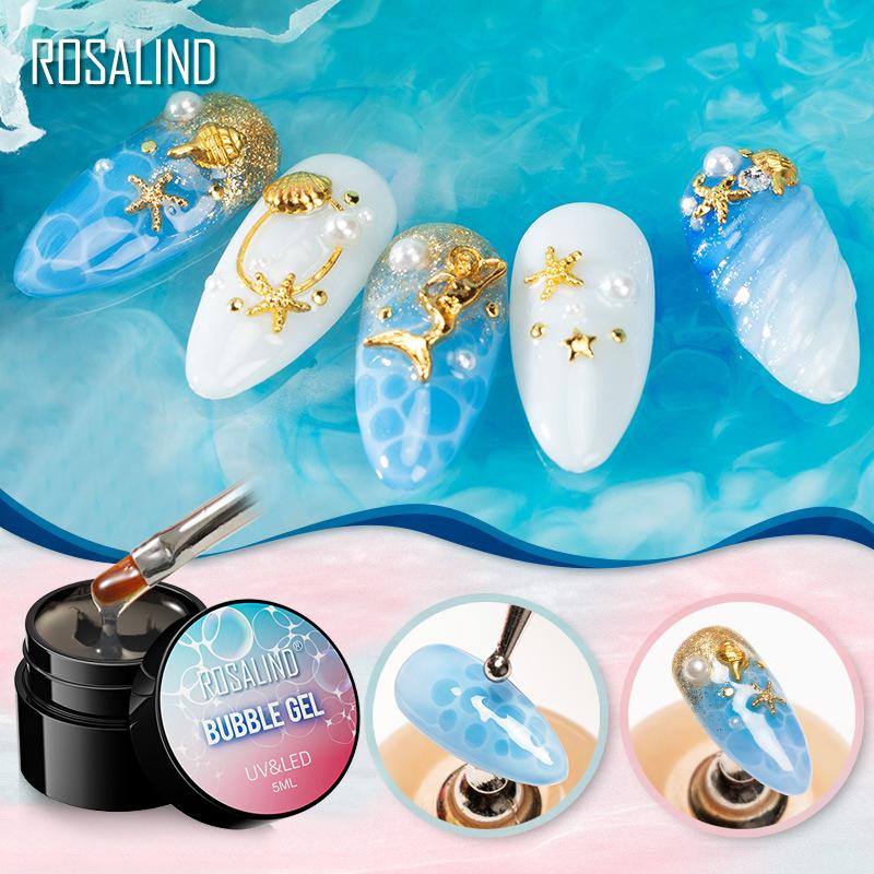 Rosalind Jelly Bubble Glue, Japanese Bubble Nail Polish Glue, Mermaid Bubble Phototherapy Glue, Plant Barbie Glue