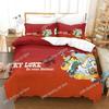 Nuevo Lucky Luke 3D NUEVO Juego de Funda Nórdica Funda de Almohada Ropa de Cama para Adulto Niño Niña Decoración de Dormitorio Infantil Individual Doble Grande