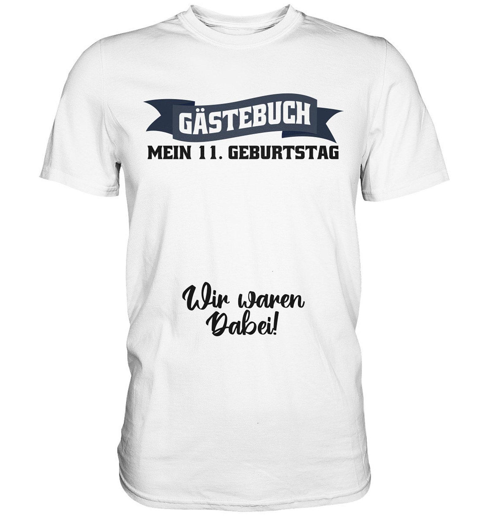 My Guestbook 11 Birthday Sayings 11 Years - Premium Shirt XL